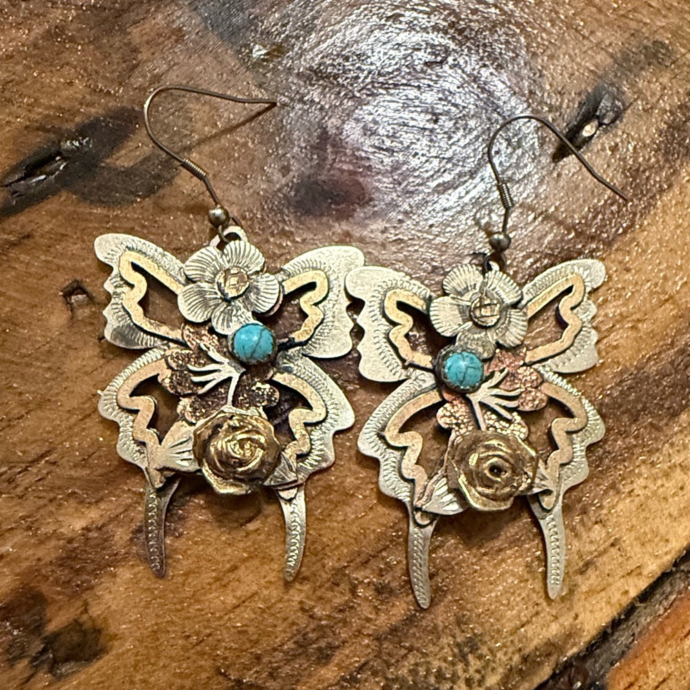 Butterfly earrings